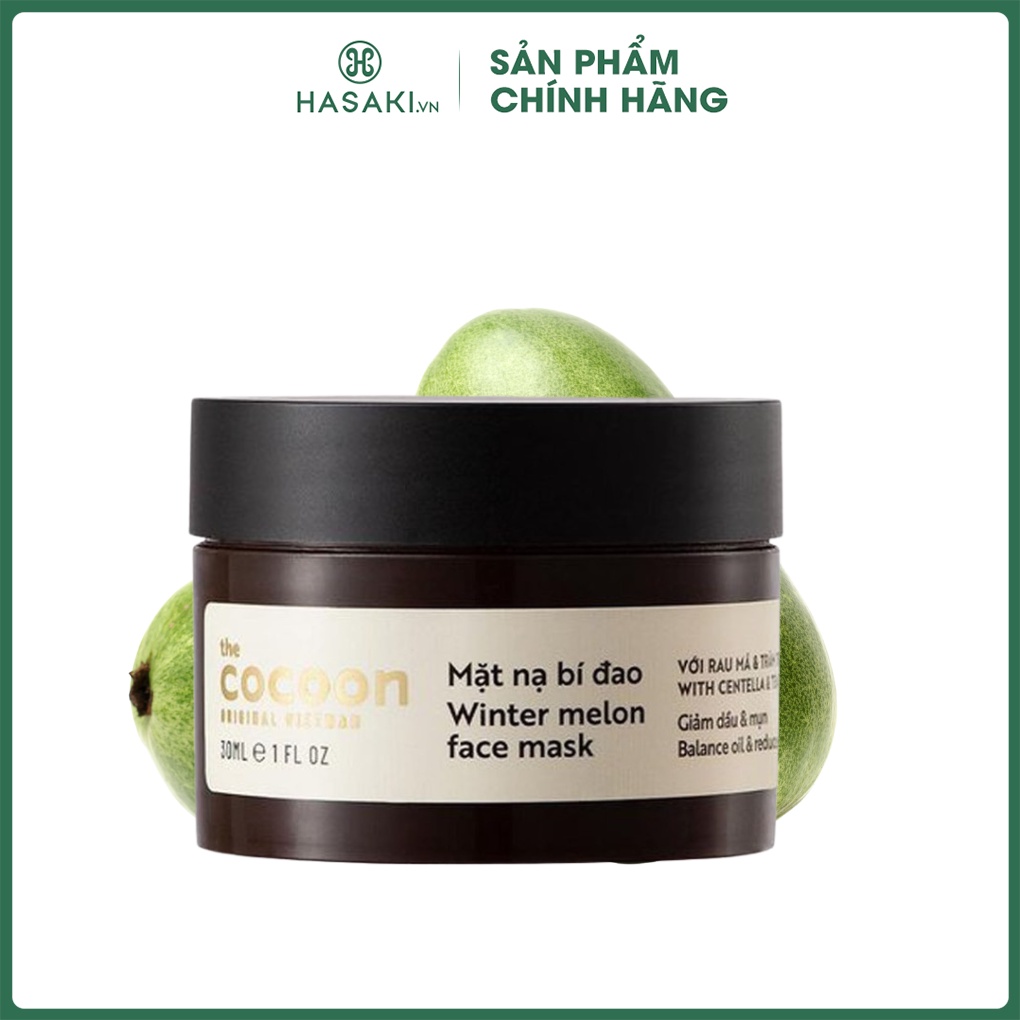 Mặt Nạ Bí Đao Cocoon Winter Melon Face Mask 30ml