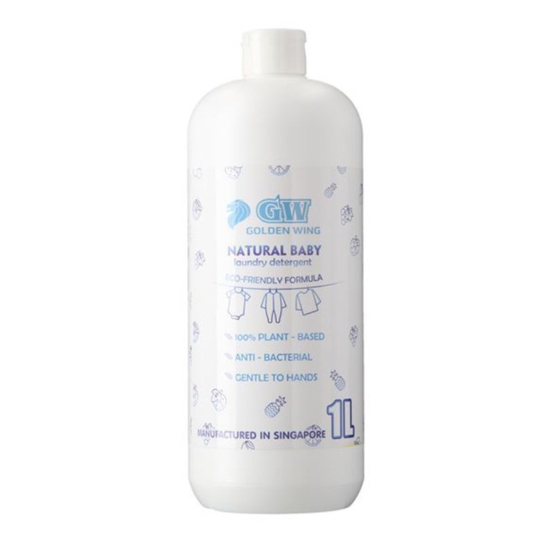 Nước giặt xả quần áo trẻ em Golden Wing hương thiên nhiên 1L