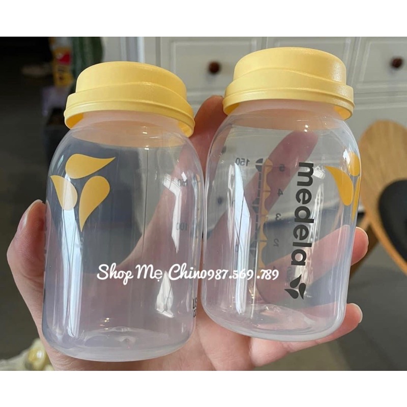 Bình sữa medela nhựa PP 150ml và 250ml NEW [CHÍNH HÃNG]