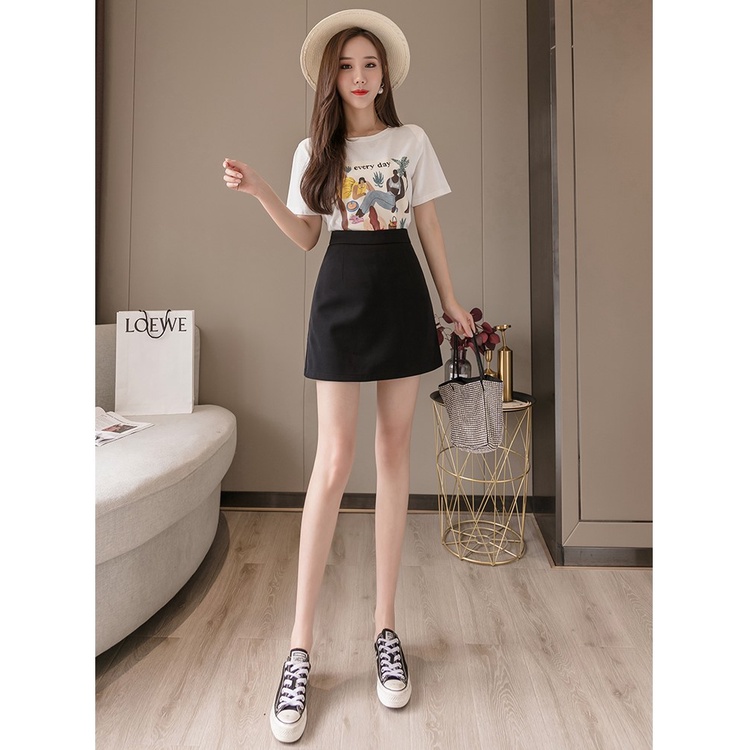 Chân Váy Chữ A BIGSIZE đến 90kg Có Quần Lót Trong