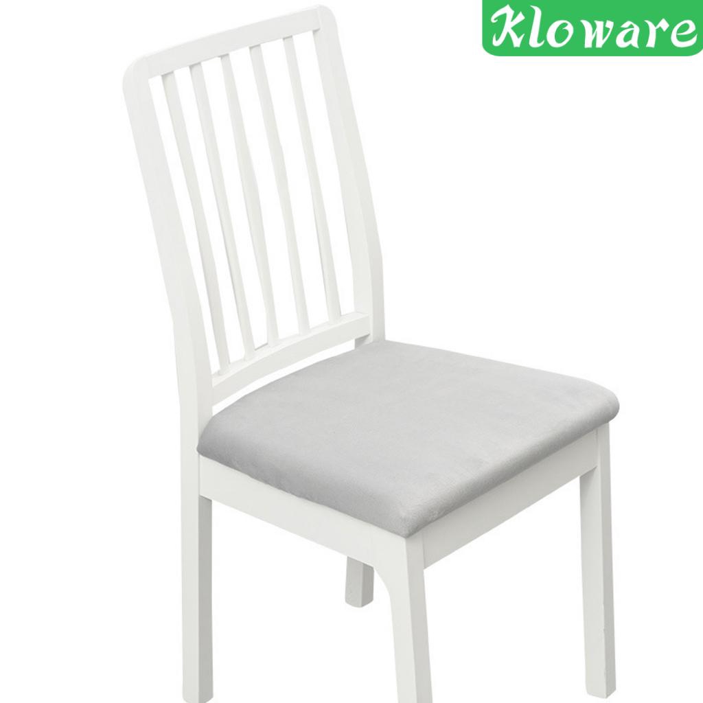 Vỏ Bọc Ghế Ngồi Bàn Ăn Hình Vuông Co Giãn Tháo Rời Được Tiện Lợi
