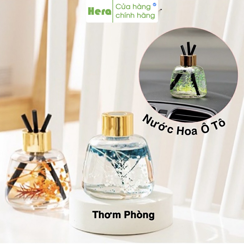 Nước Hoa Để Xe Hơi Lọ Khuếch Tán Tinh Dầu Thơm Ô Tô Thiên Nhiên Thơm Phòng Khử Mùi 120ML KT10