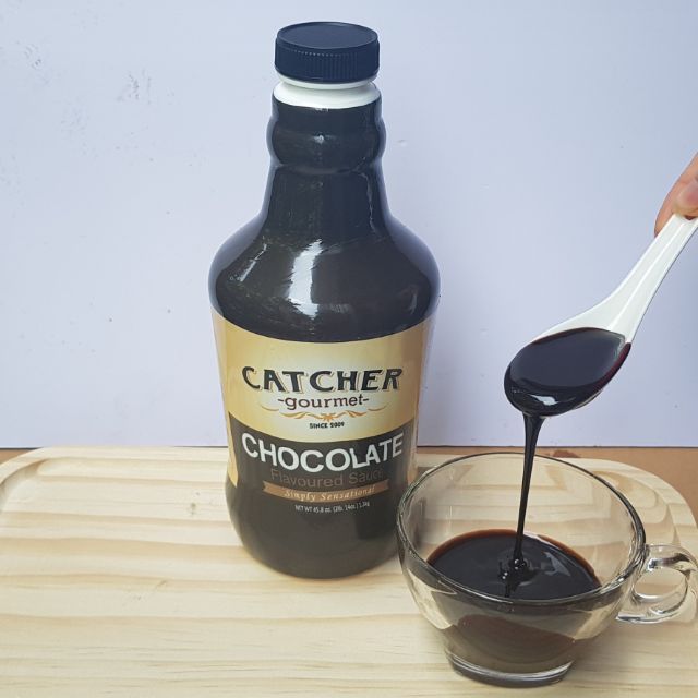 Chocolate sauce- sốt sô cô la hãng catcher gourmet chai 1Lit