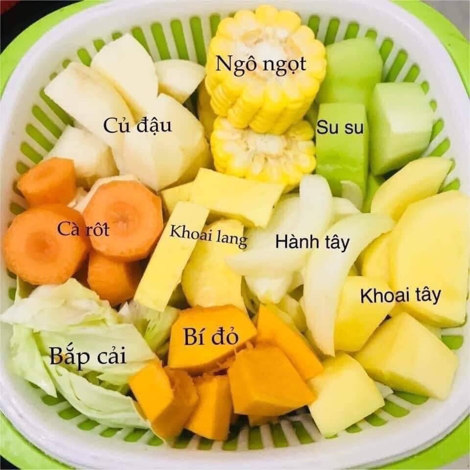 Bột Ăn Dặm Việt Lộc, Có Rau Cho Bé Từ 5 Tháng , Hộp 500gr Bé Ăn Dặm BBaBy