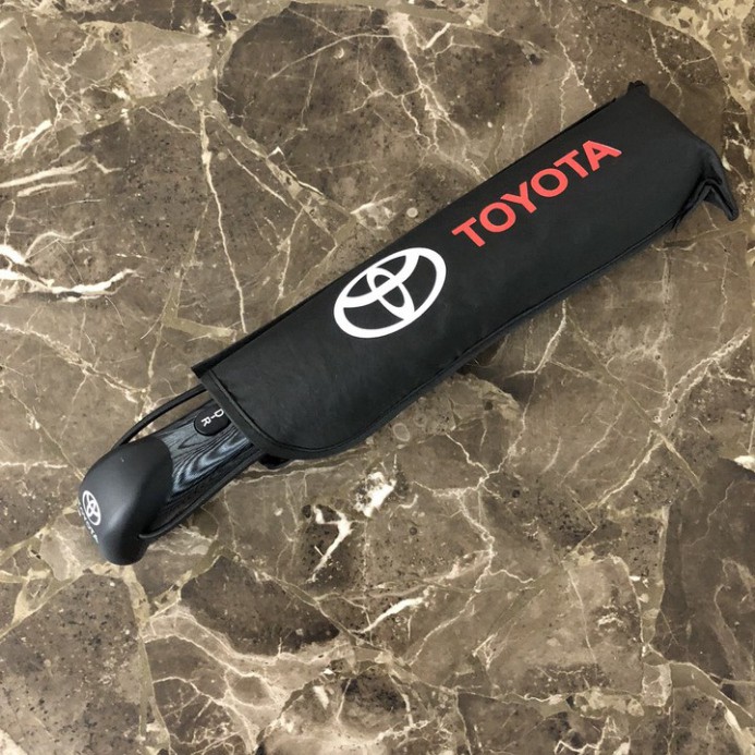 Sản Phẩm Ô, Dù đi mưa nắng gập tự động mở 2 chiều thương hiệu Toyota cao cấp Toyota-007 .