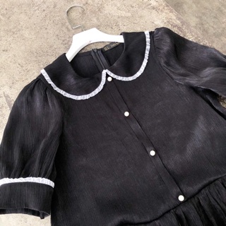 Áo peplum cổ sen ( giá sale)