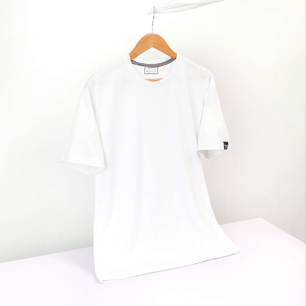 [Mã FAMARAL1 giảm 10K đơn 50K] Áo thun Basic trơn màu cơ bản Form rộng tay lỡ Unisex