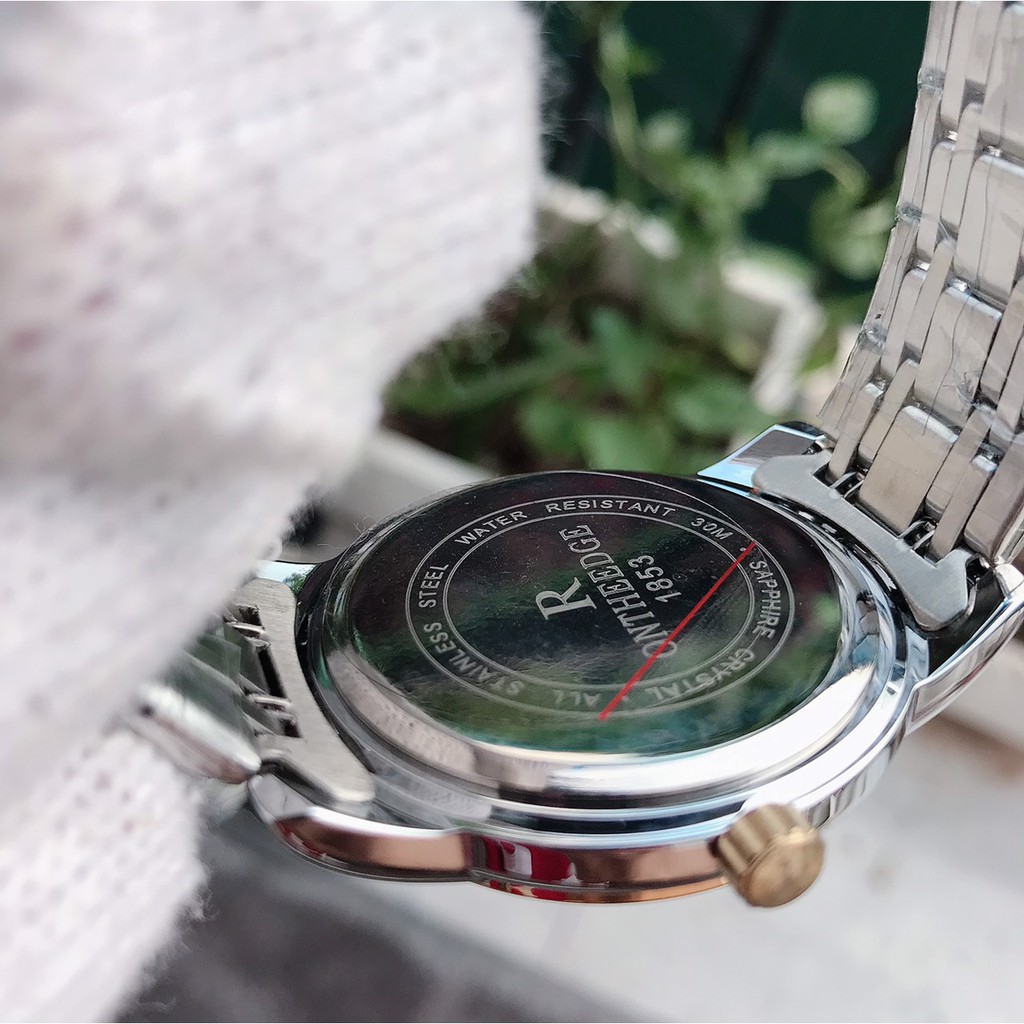 ĐỒNG HỒ NAM ONTHEEDGE RZY031 THỜI TRANG CHÍNH HÃNG, TẶNG HỘP FULL BOX, BẢO HÀNH 1 NĂM | BigBuy360 - bigbuy360.vn