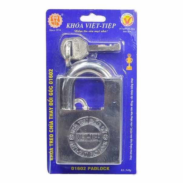 khóa việt tiệp - chống cắt