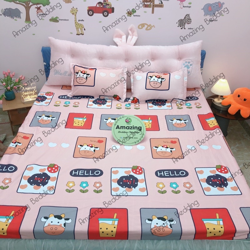 Sét ga chống thấm Cotton kèm vỏ gối đầu Amazing Bedding. | BigBuy360 - bigbuy360.vn