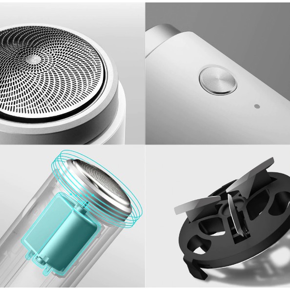 Máy cạo râu XIAOMI mini Pin jing SO WHITE thông minh - Bảo hành 6 tháng