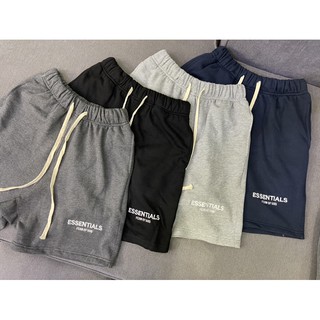  Quần short nỉ ngố dáng thụng chữ thêu 