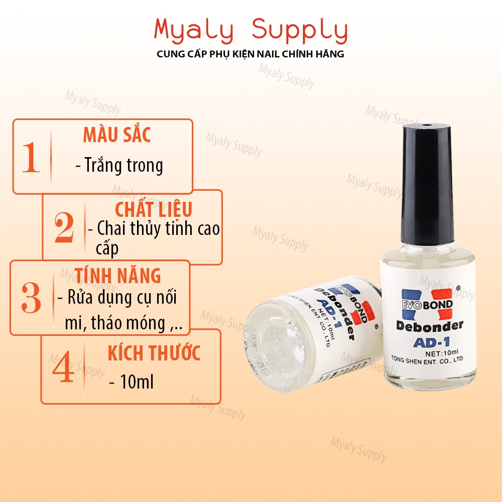 Sáng Đá Nail AD Nước Rửa Nhíp AD SP000432