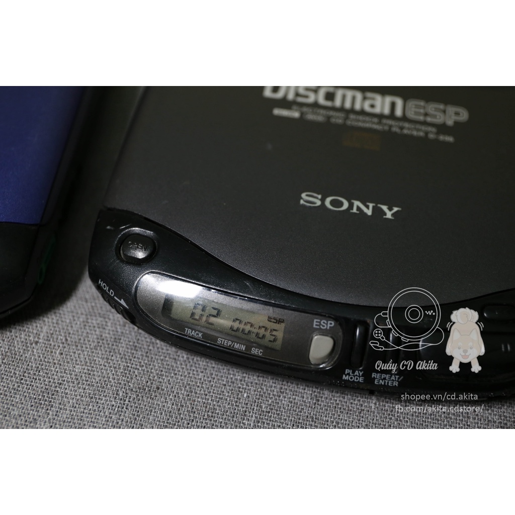 Máy nghe đĩa CD Sony Dicsman D-235
