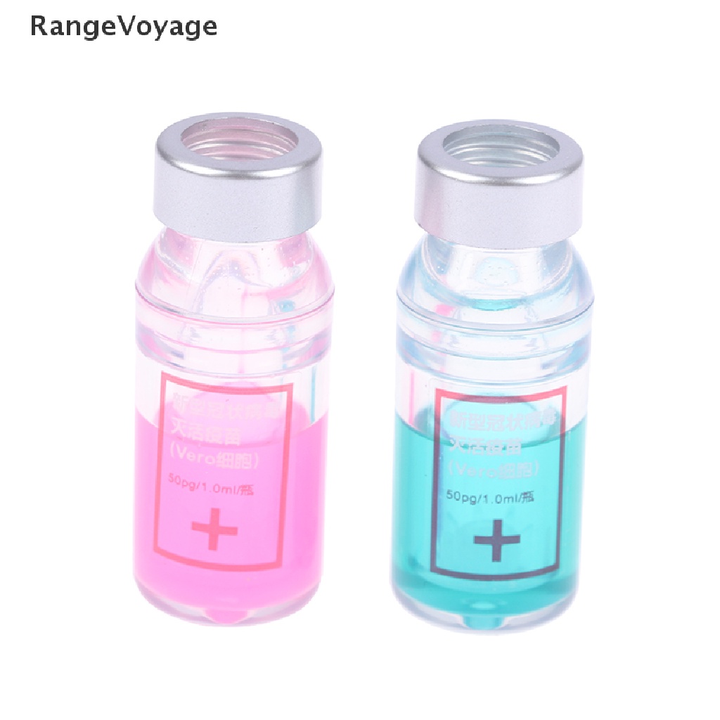 Set 2 bút viết hình ống kim tiêm thú vị dùng cho văn phòng