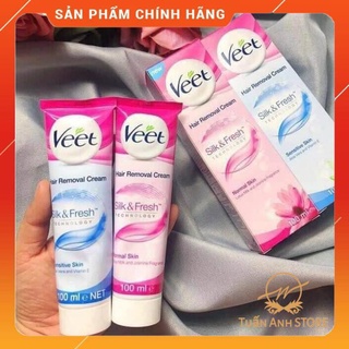 Kem tẩy lông veet pháp 100ml kem tẩy lông chuẩn chính hãng