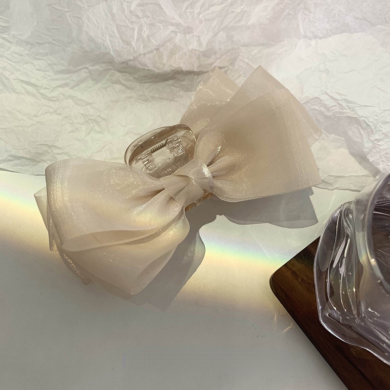 Kẹp Tóc Hình Nơ Đơn Giản Thời Trang Cho Nữ