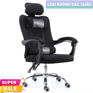 (có video)Ghế Văn Phòng, Làm Việc, Chơi Game Chân Xoay, Ngả Lưng (không có gác chân) B002-1