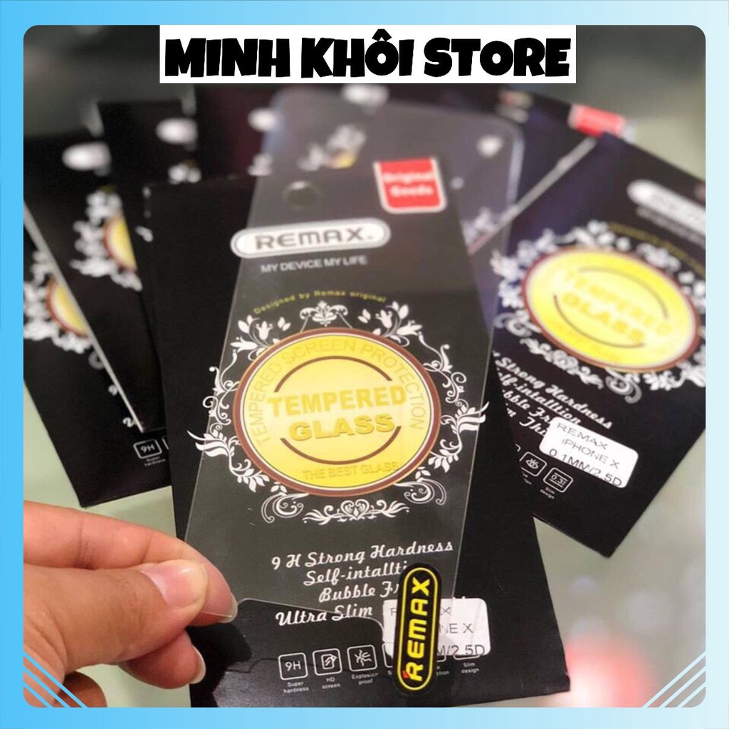 KÍNH CƯỜNG LỰC IPHONE REMAX SIÊU MỎNG 0,1MM _ IPHONE 5/5S 6/6s 6/6spl 7/8 7pl/8pl X/Xsmax/Xr/ip11/ip11pro/ip11promax