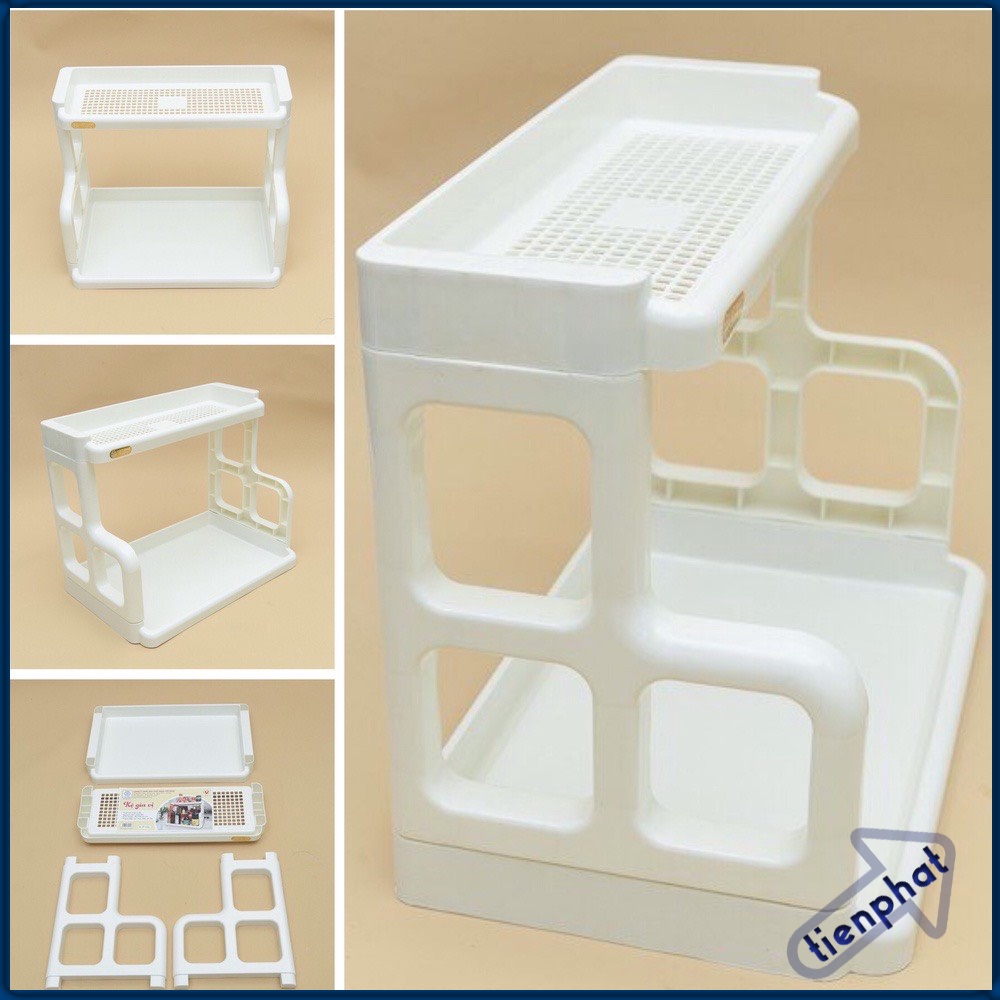 Kệ gia vị , Kệ nhà bếp thông minh đa năng 2 tầng