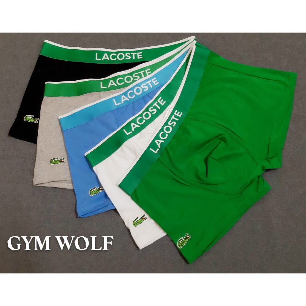 Quần lót nam Lacoste đủ màu, chất cotton siêu thoải mái và dễ chịu.