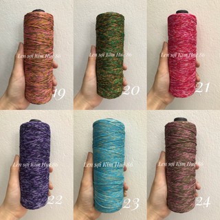 Sợi dệt loang (từ màu 21 đến màu 24)
