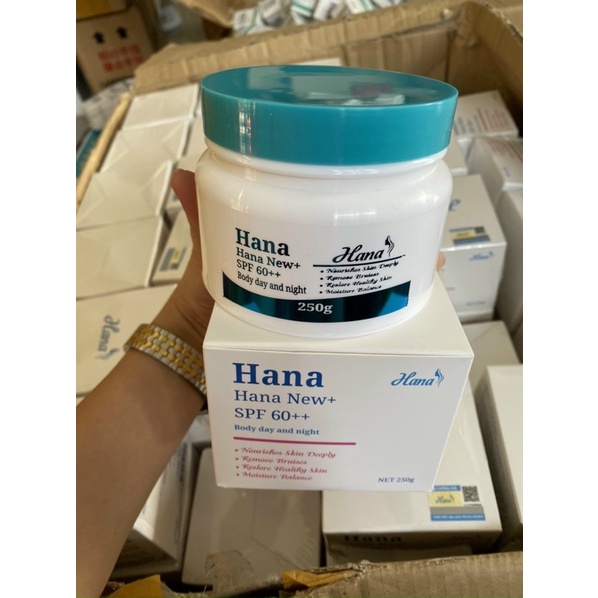 Kem body dưỡng trắng Hana