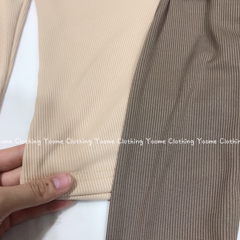 Áo trễ vai tăm vintage chất co giãn mềm nhẹ freesize 40-65kg mặc đẹp Yoomeclothing ( ảnh tại shop )