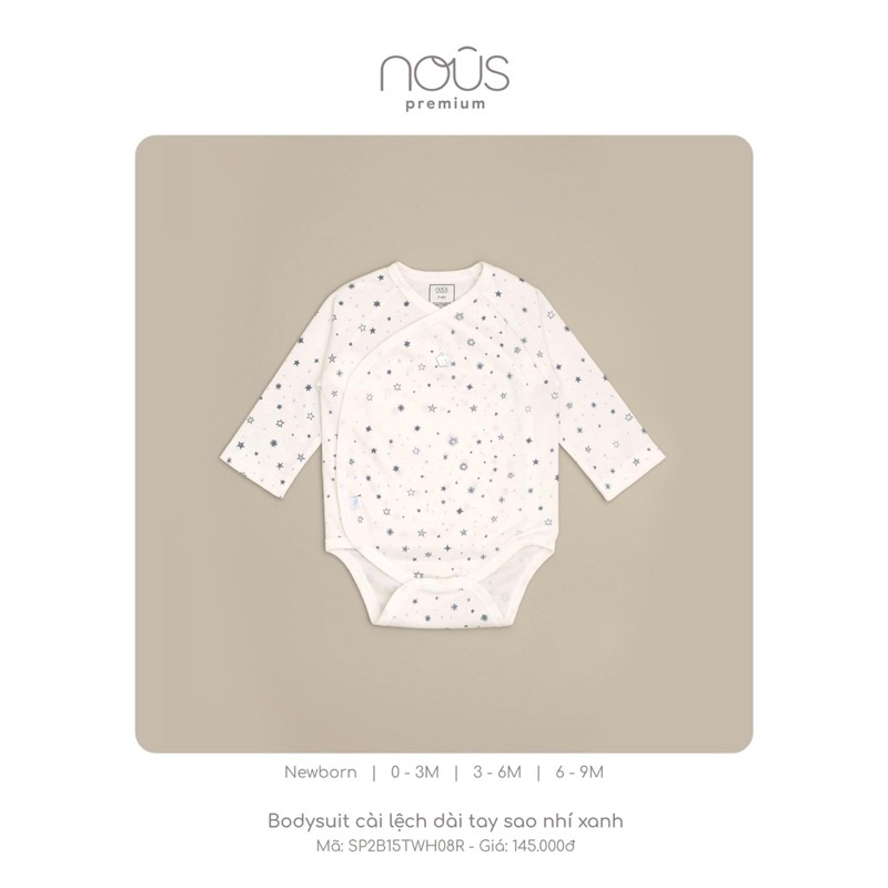 [ Nous ] body nous pettit a pettit size 0-3m, 3-6m, 6-9m