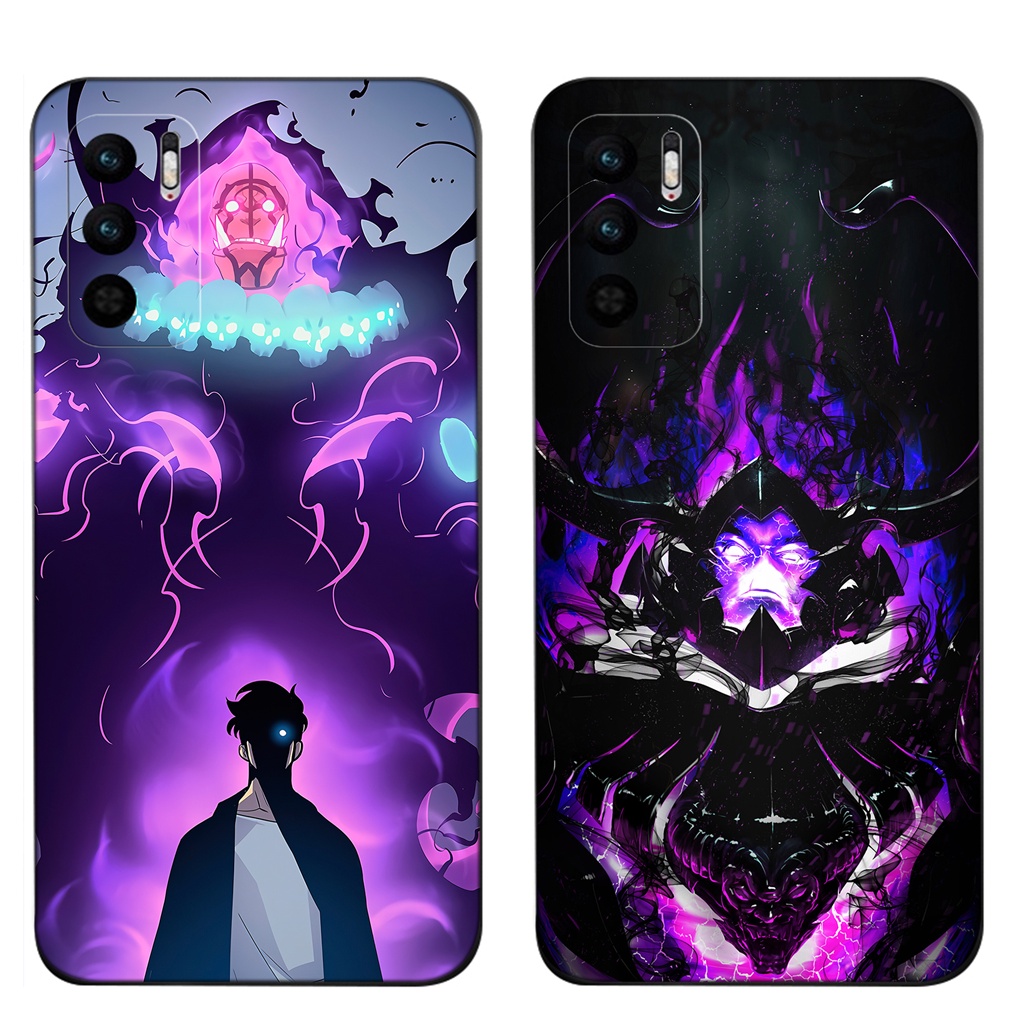 Ốp Điện Thoại Mềm Họa Tiết Hoạt Hình Solo Leveling Cho Xiaomi Redmi 10 K40 Note 10s 10T 11s Pro K30 Pro Plus Zoom K30i WR91 Mới