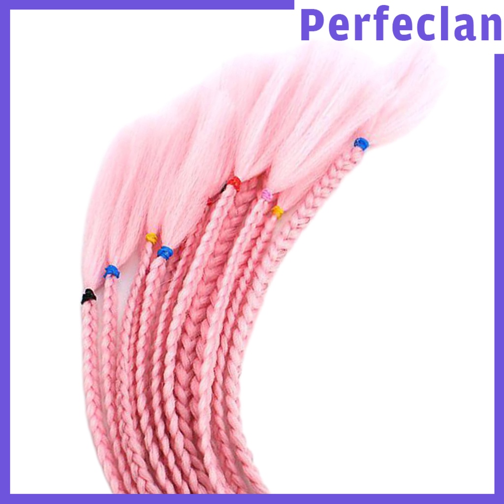 Đuôi Heo Đội Mũ Bảo Hiểm 55cm Bện Tóc Đuôi Ngựa Trang Trí Mũ Bảo Hiểm