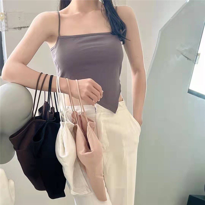 Áo Bra Nữ Nâng Ngực 2 Dây, Áo Bra Dáng Dài Mền Mịn Thoáng Mát 1332