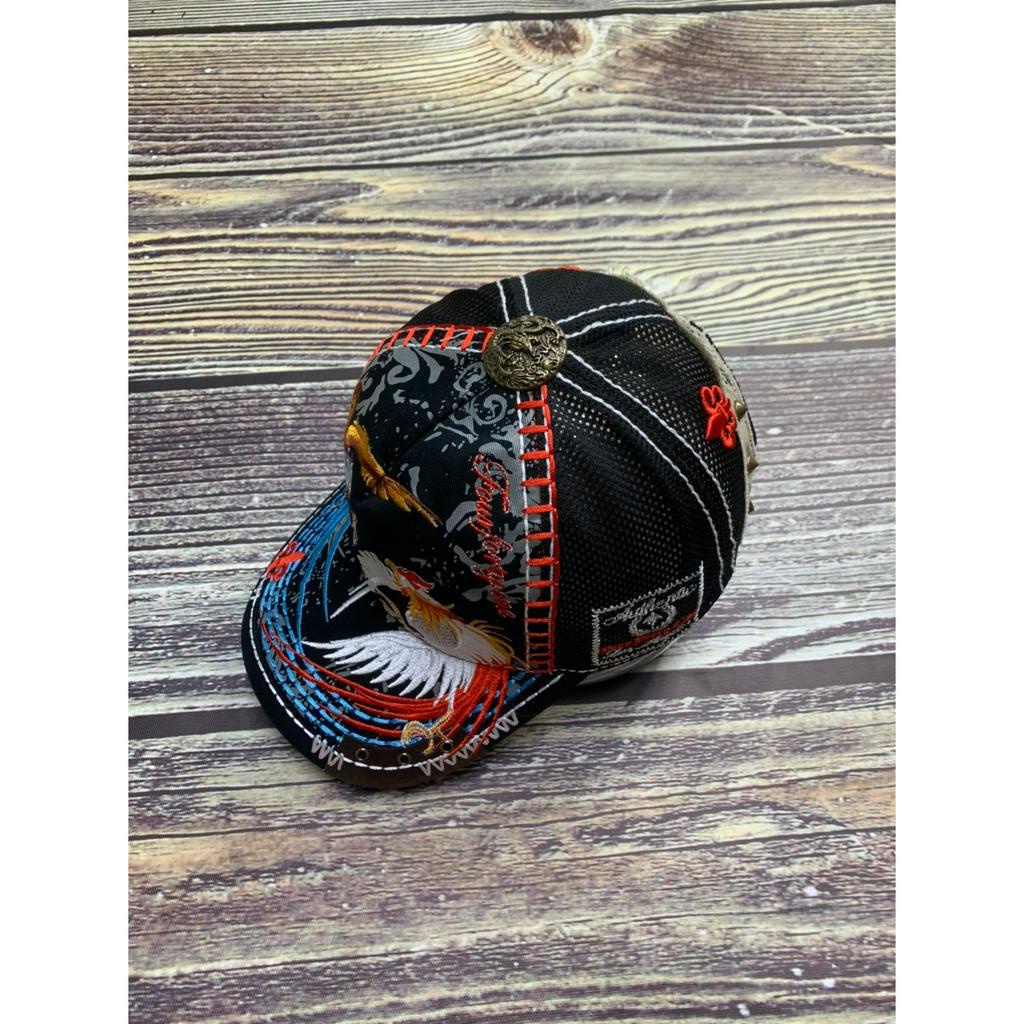 Nón ông địa Mũ four 441 thêu gà song chiến kê cực chất