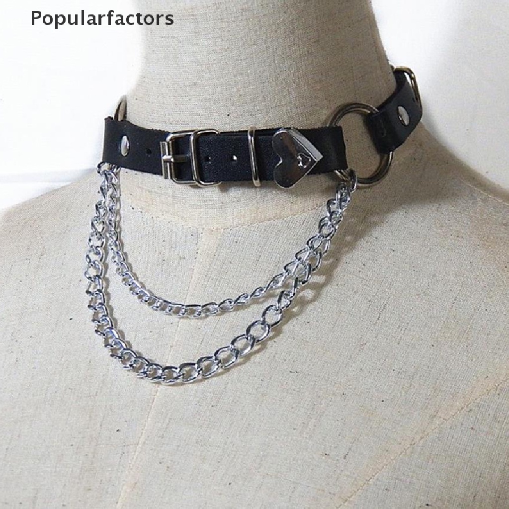 Vòng Tay Giả Da Phong Cách Gohic