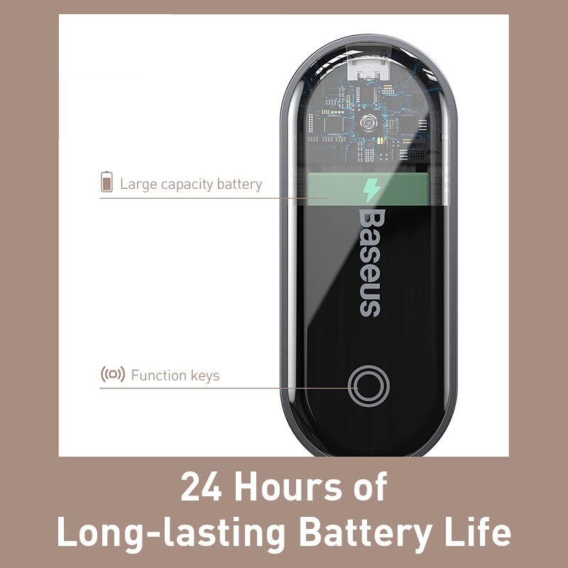 Đèn LED Mini không dây Bas,eus - Đèn đọc sách dạng kẹp và để bàn tiện lợi - 12 tháng bảo hành