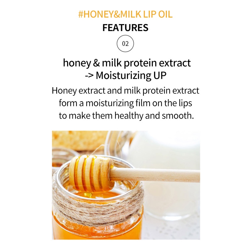 Tinh dầu dưỡng môi APIEU HONEY & MILK 5g