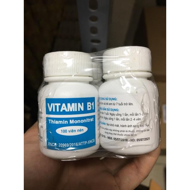 Combo 10 lọ Vitamin B1 ( lọ 100 viên )