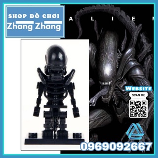 Đồ chơi Xếp hình quái vật không gian Alien siêu kinh dị Minifigures WM457A