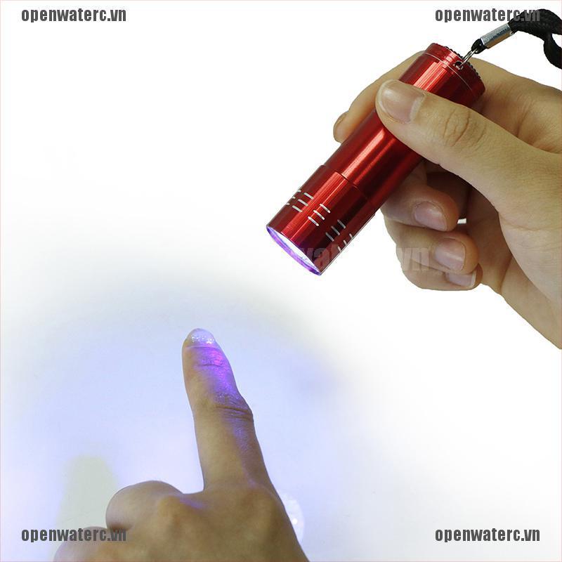 Đèn LED UV Sấy Khô Sơn Móng Tay Mini Tiện Dụng