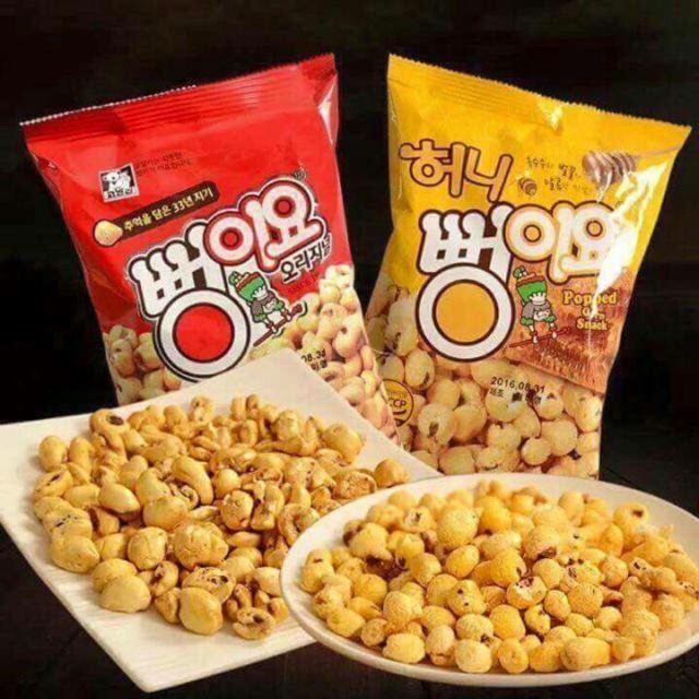 Bỏng ngô Hàn Quốc nhiều vị 27k/ 1 gói 110g