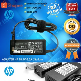 Sạc laptop HP đầu kim 18.5V - 3.5A- Xả kho giá số