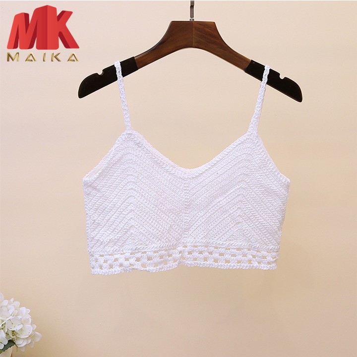 Áo Lưới Đi Biển MK MAIKA Mẫu Mới Móc Len MKF006 Trắng | BigBuy360 - bigbuy360.vn