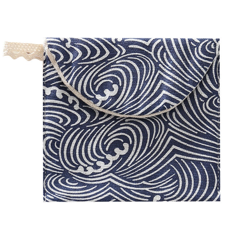 Túi đựng băng vệ sinh tùy chọn họa tiết phong cách hoạt hình đáng yêu