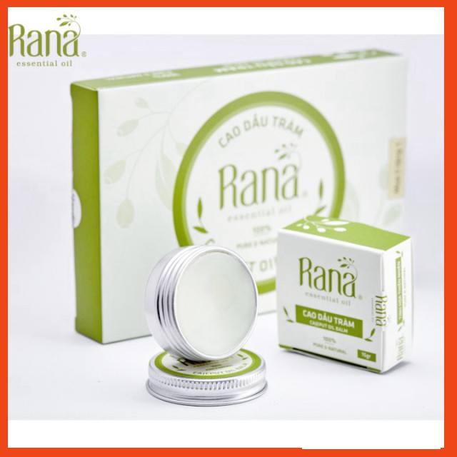 CAO DẦU TRÀM Rana 15gr TINH DẦU TRÀM NGUYÊN CHẤT HIỆU QUẢ CHỐNG SƯNG, GIẢM NGỨA DO MUỖI và CÔN TRÙNG CẮN