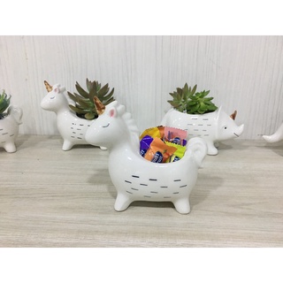 Chậu sứ trang trí hình Kỳ lân