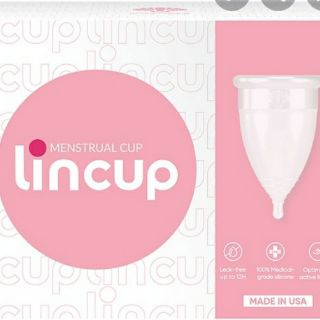 Cốc nguyệt san Mỹ có tem