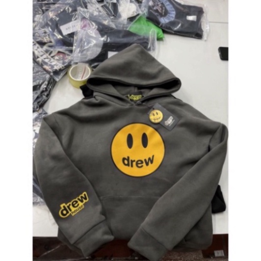 FREE SHIP  Áo nỉ Hoodie Drew house mặt cười Hogoto shop , áo nỉ bông hoodie unisex nam nữ