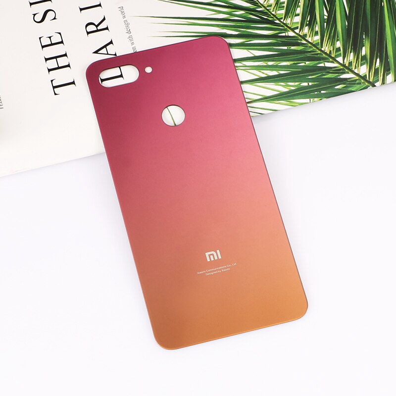 Mặt Lưng Điện Thoại Bằng Kính Thay Thế Chuyên Dụng Cho Xiaomi Mi 8 Lite