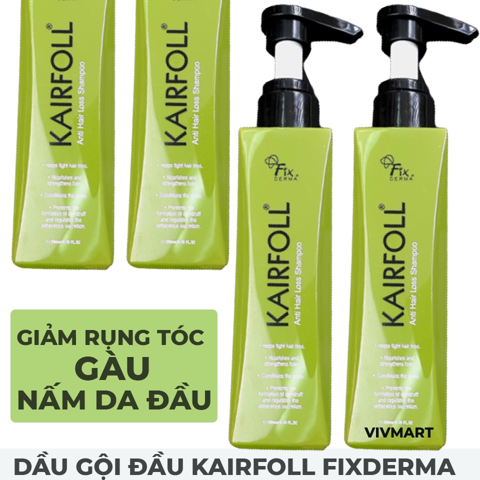 ✅ Dầu Gội Giảm Rụng Tóc Sạch Gàu Fixderma Kairfoll Shampoo 200ml