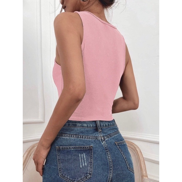 Áo Ba Lỗ From Crop Nhiều Màu - Chính Hãng Co Giãn Cực Tốt